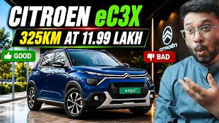325km at 11.99 Lakh ! 2026 Citroen eC3X Launched ! All Details ! "GOOD" & "BAD"