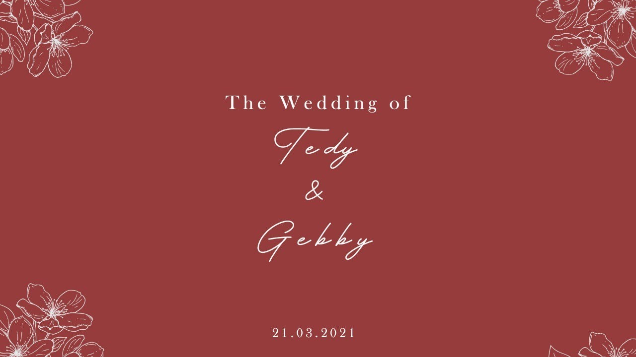 Live Stream Nyata Management - Wedding Tedy & Gebby