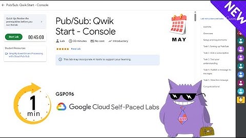Pub/Sub: Qwik Start - Console | #2025 | #GSP096 |#qwiklabs |Solution