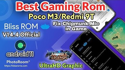 Bliss ROM 14.4 - OFFICIAL | Android 11 - Poco M3 / Redmi 9T (Juice)