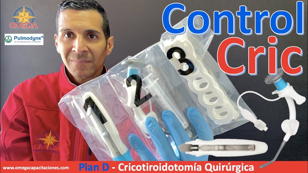 Control-Cric Vía aérea Quirúrgica PLAN D 