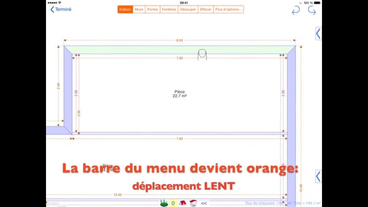 Tuto ArchiTouch 3Dsur iPAD: Côtes precises