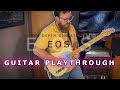 The depth beneath us  eos guitar playthrough  mike