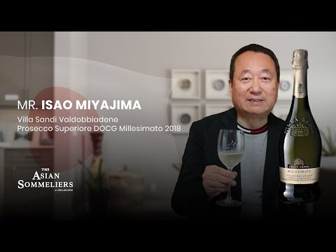 Mr. Isao Miyajima / Villa Sandi Valdobbiadene Prosecco Superiore DOCG Millesimato 2018