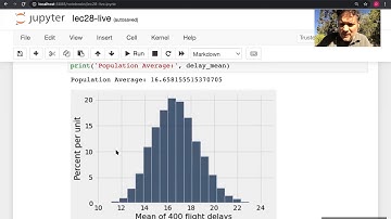 Data 8: 10/30/2020 Friday Lecture: Sample Means