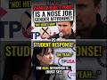 Since when is a nose job considered a gender transition?