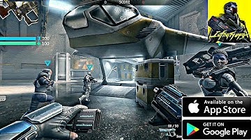 Infinity Ops: Online FPS Cyberpunk Shooter‏ | Gameplay (ios android) Part 3