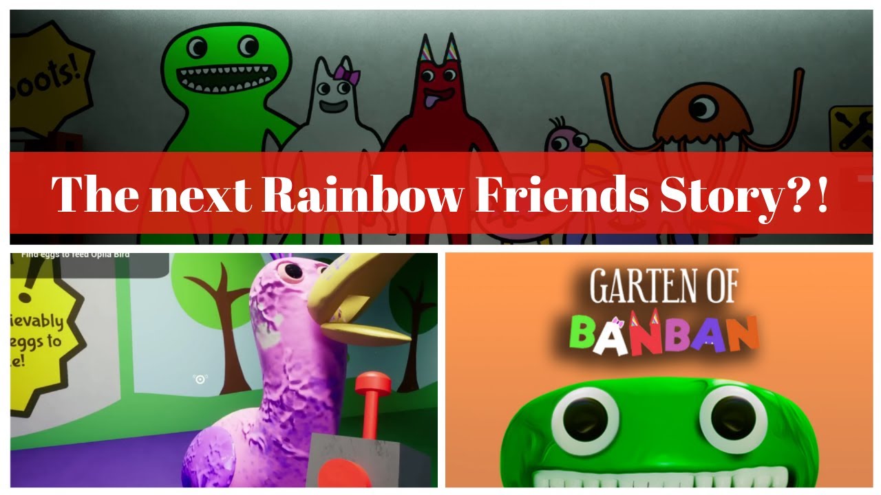 Garten of Banban | Ep. 1 | The next Rainbow Friends story?!
