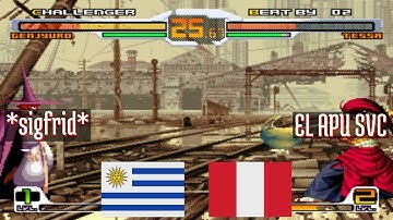 FT10 @svcsplus: *sigfrid* (UY) vs EL APU SVC (PE) [SNK vs Capcom svc Fightcade] Apr 17