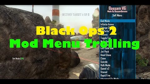 Black Ops 2 Trolling With Mods + Invisible Ninja Defuse