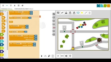 EV3 robot simulation with Open Roberta Lab
