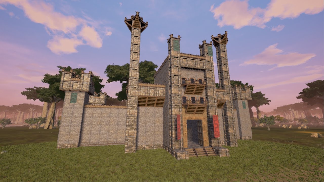Conan Exiles Building Castle From Heroes 3 Mods Youtube Conan Exiles Building Castle From Heroes 3 Mods Youtube