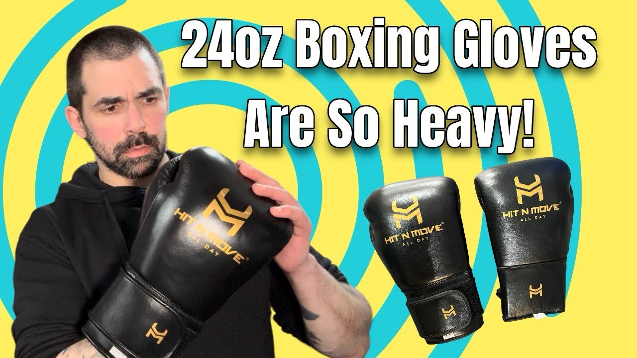 Hit n Move 24oz Conditioning Gloves Review - Lace Up & Velcro Boxing Gloves Designs  🥊⚖️