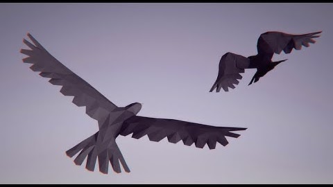 Low Poly Bird: Raven (Stylized Character for Unreal Engine & Unity)
