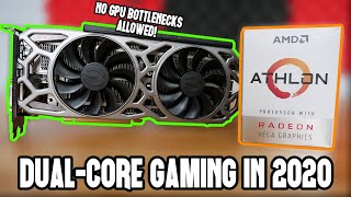 Gaming with only 2 CPU Cores in 2020