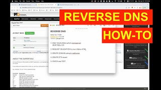 REVERSE DNS - HOW TO SETUP