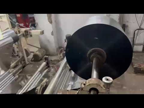 Solventbase Lamination Machine demonstration video