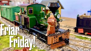 Casselman ON: FRIAR FRIDAY - RC Accucraft Shay! #livesteam #gscale #modeltrains #trains