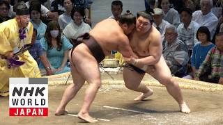 Bout of the Day: Day 12 of the July 2026 GRAND SUMO Tournament - NHK WORLD-JAPAN