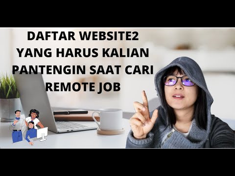 Website TERampuh untuk cari Remote job/kerja dari rumah