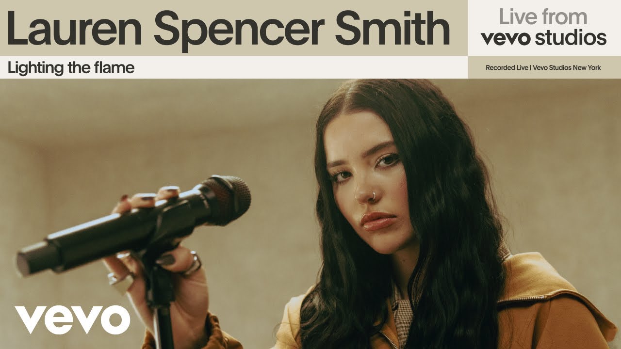 Watch Lauren Spencer Smith - Lighting the flame | Live From Vevo Studios on YouTube Watch Lauren Spencer Smith - Lighting the flame | Live From Vevo Studios on YouTube