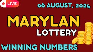 Maryland Midday Lottery Results For - 06 Aug 2024