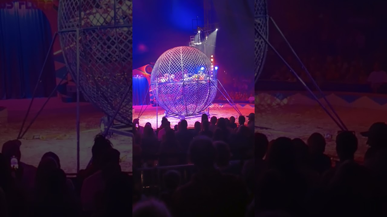 Thrilling Circus Act as Bike Riders Conquer the Globe of Speed