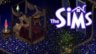 The Sims 1 Ambience – female sim sleeping at night (1 hour)