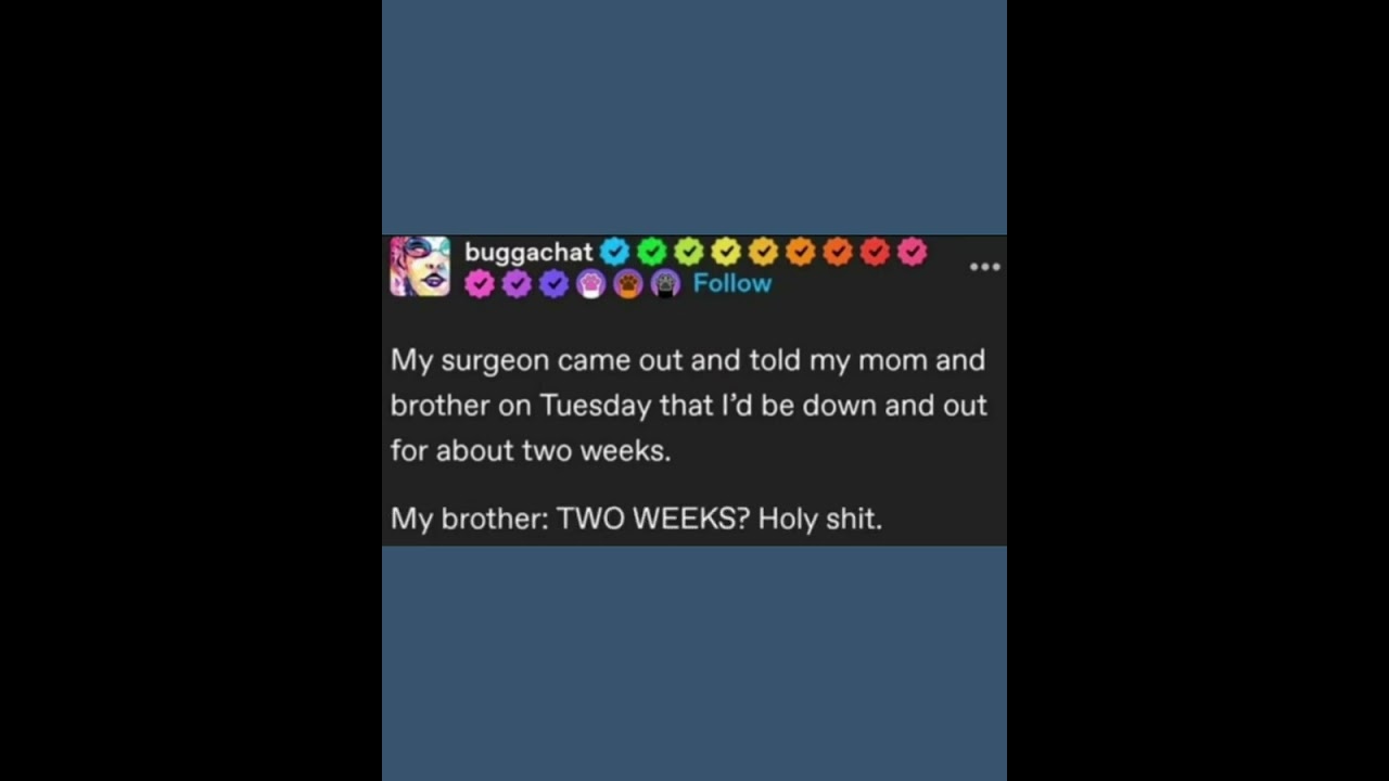 Surgeon Knife Fight, Tumblr Post 
