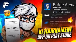 Earn 2000 RS in ONE MATCH Through This Free Fire Tournament App 😱 Available On Play Store 🔥 screenshot 3