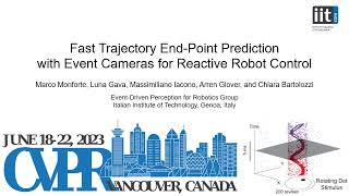 Fast Trajectory End-Point Prediction with Event Cameras for Reactive Robot Control
