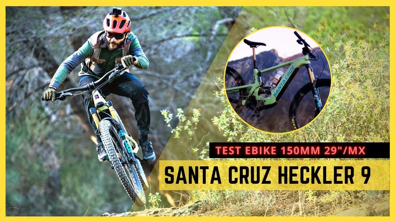 TEST ESCLUSIVO SANTA CRUZ HECKLER 9, la nuova emtb ci ha portato al limite  sui sentieri di Sospel - YouTube