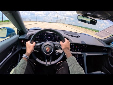 2025 Porsche Taycan - POV Test Drive 