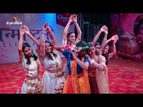 Janmashtami Celebration at Quantum University | A Grand Celebration of Devotion, Dance & Matki Phod🦚