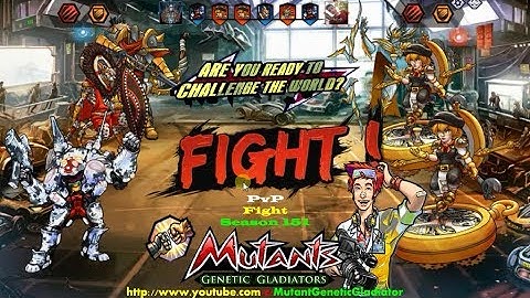 Mutant Genetic Gladiator : The Starter Battle *PvP Fight Season 151 Event*