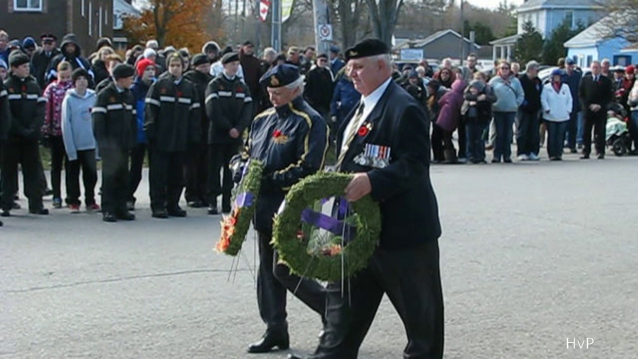 Remembrance Day 2016 Angus, Ontario