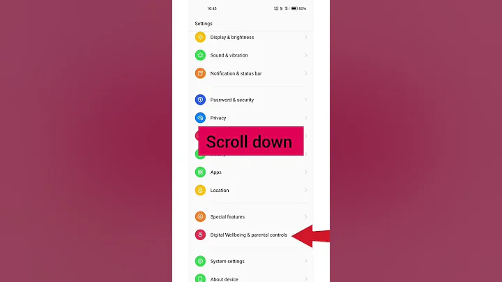 Add Digital wellbeing in app list #shorts #realmedevice