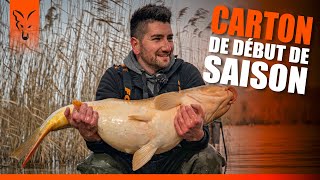 CARTON DE DÉBUT DE SAISON // Julien FILLEUL | Pêche à la Carpe FOX TV