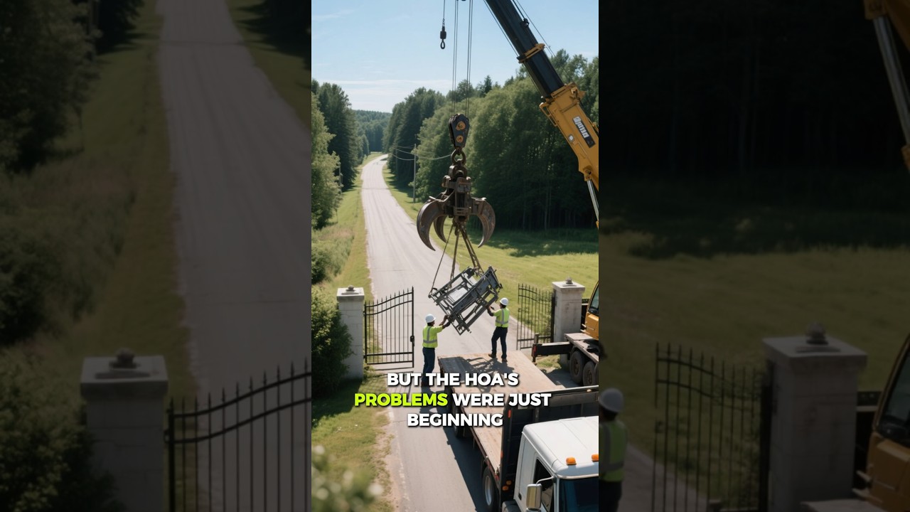 HOA Locked My Access Road — So Emergency Vehicles Locked Them Down 