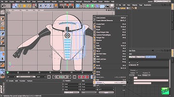 Cinema 4D R16 Modeling Droid Easy Beginner Tutorial P2