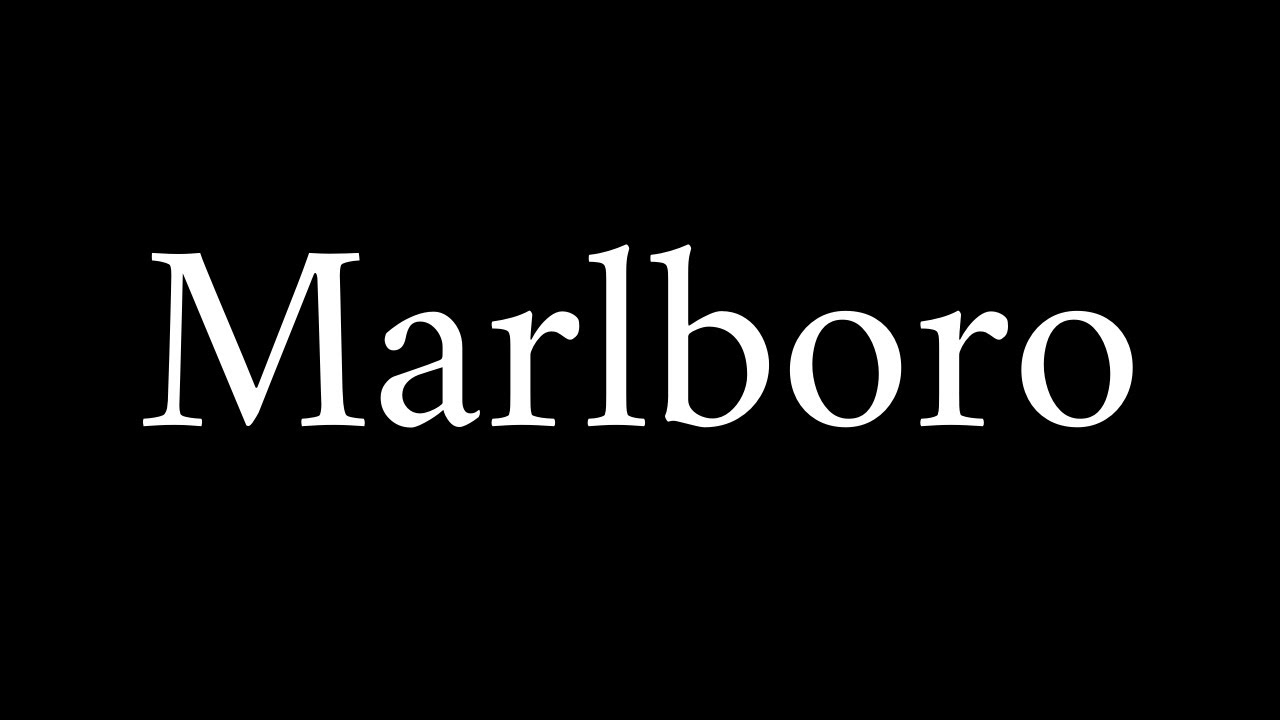 marlboro cigarette pronunciation How to Pronounce Marlboro (Brand)
