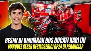 KEPUTUSAN YANG MENGEJUTKAN😱DAPAT HADIAH KHUSUS DARI DUCATI, MARQUEZ MAKIN BRINGAS GEBER DESMOSEDICI🔥