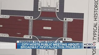 City of Lubbock hosts public meeting about Broadway Revitalization Project