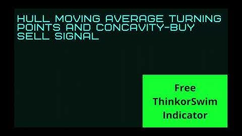 FREE Indicator with buy/sell signals | Hull Moving Average Turning Points and Concavity