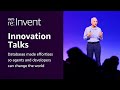 AWS re:Invent 2025: Simplifying Databases for Innovation