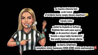 Sizde durumlar nasıl ? #sportoto #iddaa #sportototahminleri 