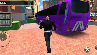 Real Gangster Crime Games 3D - Gangster Driving City Bus Simulator - Android Gameplay screenshot 4