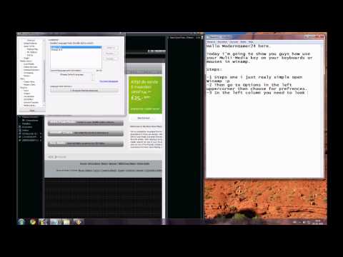 How to enable Media-Keys in Winamp