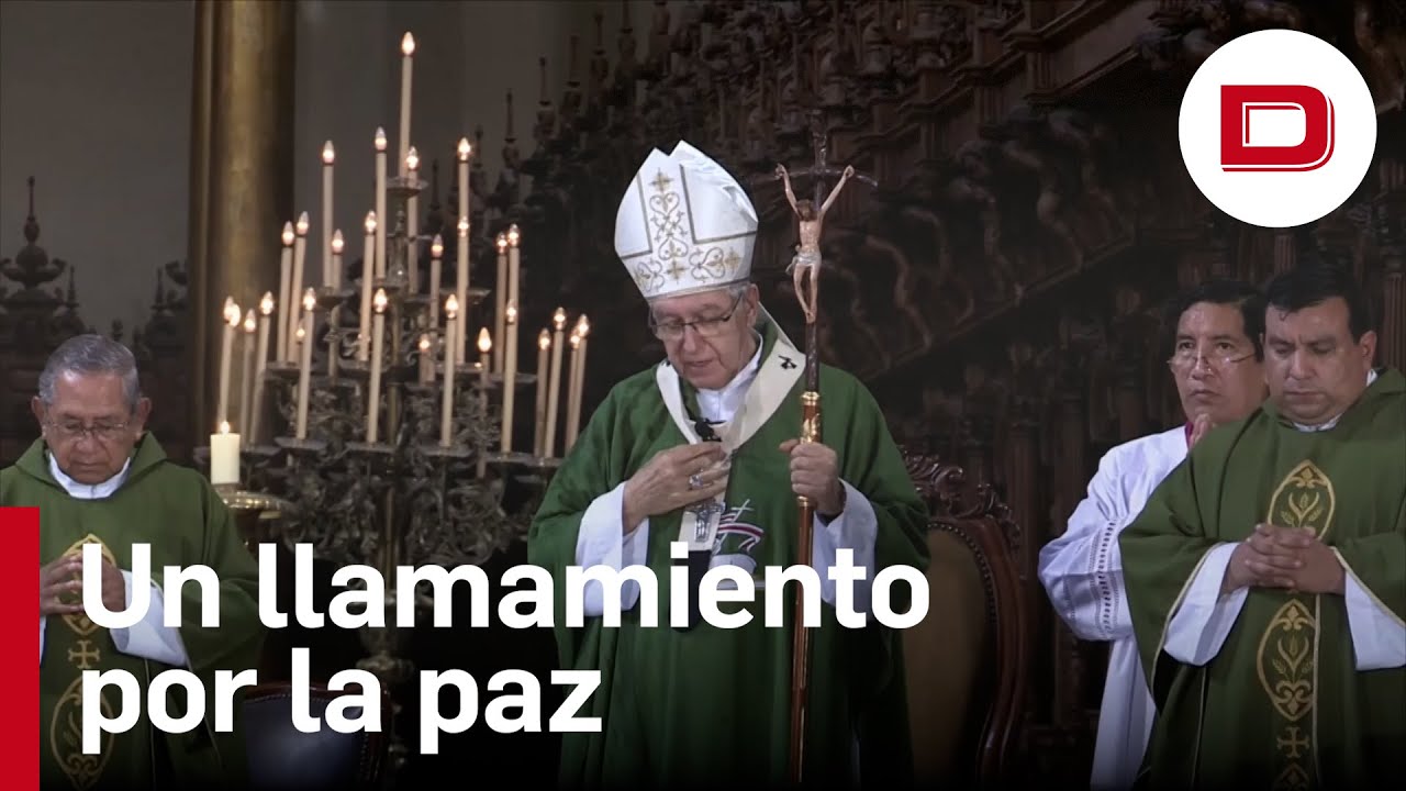 El arzobispo de Lima llama a la paz por las víctimas en las protestas ...