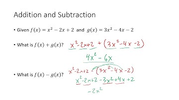 Polynomials - Arithmetic of Polynomials (addition, subtraction, multiplication)
